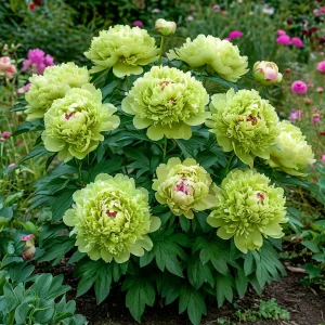 Пион Зеленые Бобы купить по цене от 610р. в интернет-магазине «Посадика» с доставкой почтой в в Галиче и по всей России – [изображение №1].